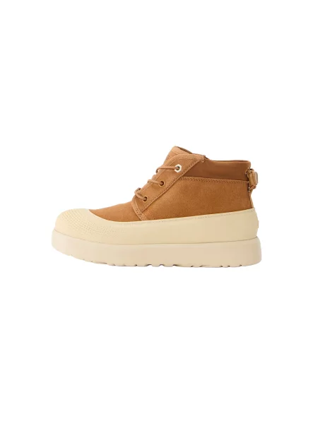 UGG Bocanci de zăpadă crem / coniac maro