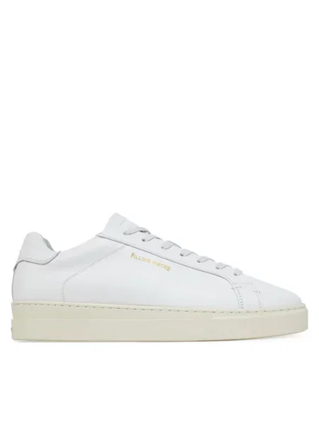 Trampki Filling Pieces skórzane białe