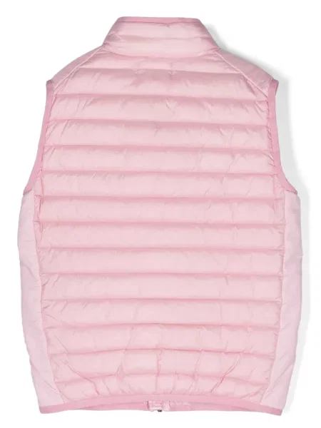 Kamizelka puchowa dziecięca Stone Island różowa