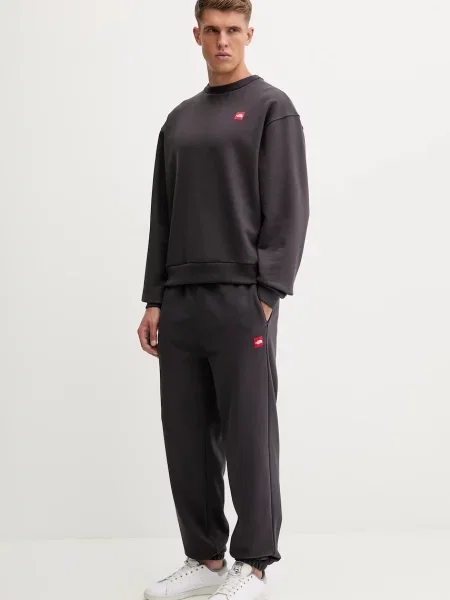 Spodnji del trenirke The North Face Redbox siva