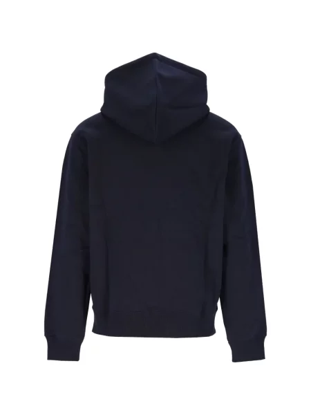 Μπουφάν Carhartt Wip με κουκούλα μπλε