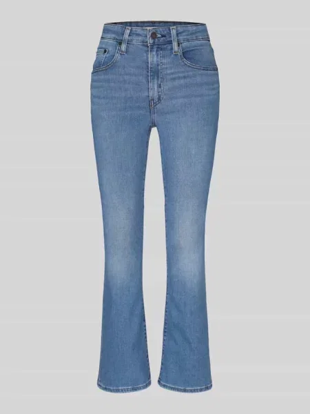Jeansy bootcut w kroju slim fit z mieszanki bawełny z domieszką lyocellu model HIGH RISE BOOTCUT' Levi's® 300 niebieskie