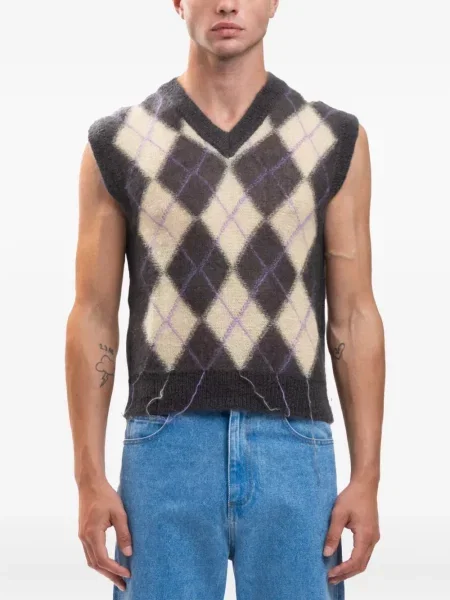 Vestă Marni cu model argyle