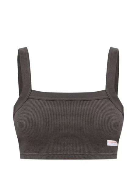 Top Alexander Wang tricotate cu autograf gri