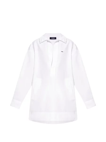 Rochie mini Dsquared2 de costum alb