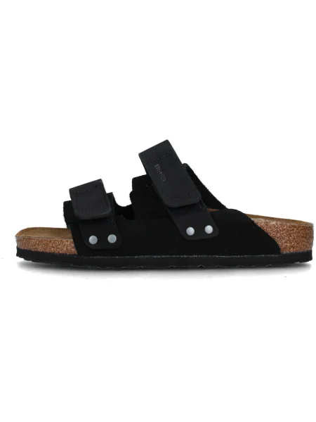 Sneakers Birkenstock Uji Nubuck Leather/Suede Black EUR 37 negru