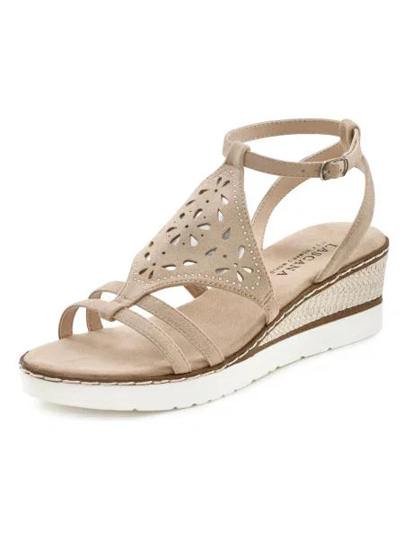 LASCANA Sandale bej