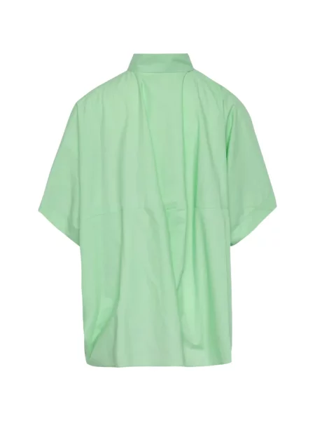 Cămașă Enföld drapată verde