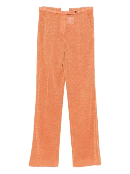Pantaloni Miu Miu portocaliu