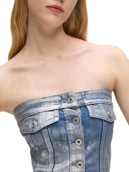 Salopetă Karl Lagerfeld Jeans gri