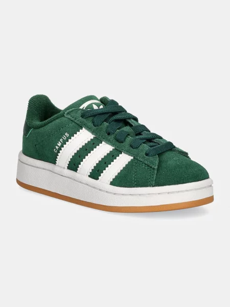 Adidas Originals semišové sneakers boty CAMPUS EL C zelené
