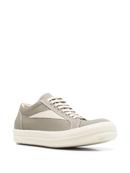 Tenisice Rick Owens Drkshdw s vezicama s čipkom zelena