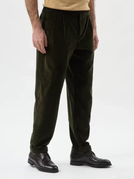 Штани Panicale Cashmere зелені