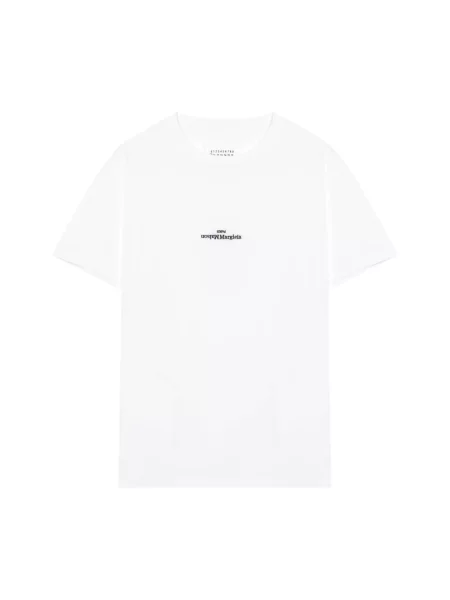 Koszulka Maison Margiela z logo biała