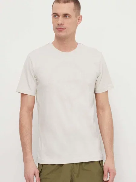 Emporio Armani tricou din barbati cu imprimeu bej