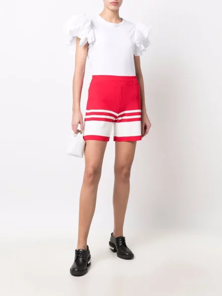 Šortai Boutique Moschino raudona