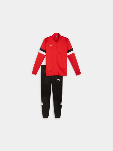 Спортивний костюм PUMA Teamrise Tracksuit комбінований верх червоний