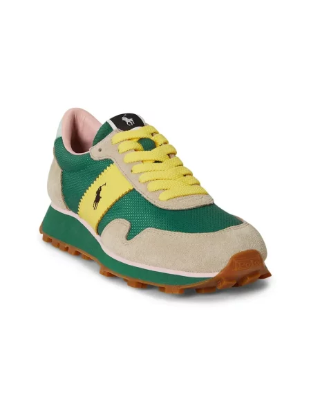 Sneakersy Polo Ralph Lauren zielone