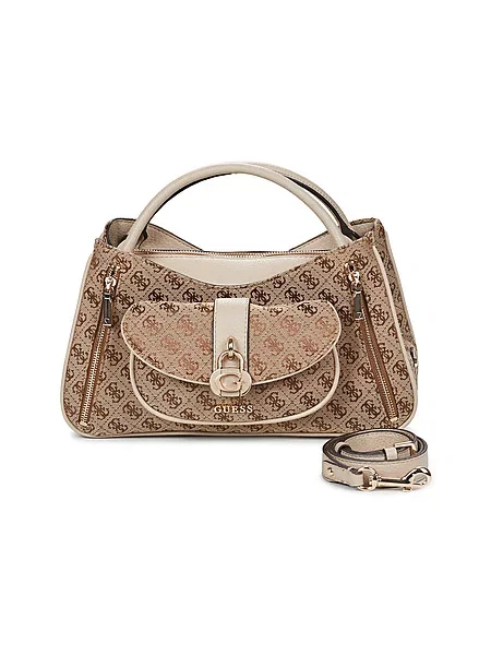 Guess crossbody torbica JESSA bež