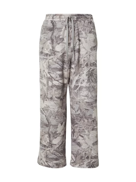 HOLLISTER Nadrág / khaki / piszkosfehér szürke