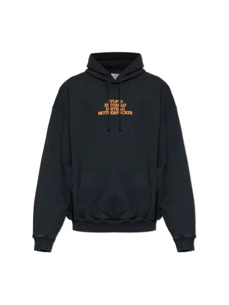 VETEMENTS bluza MF czarna