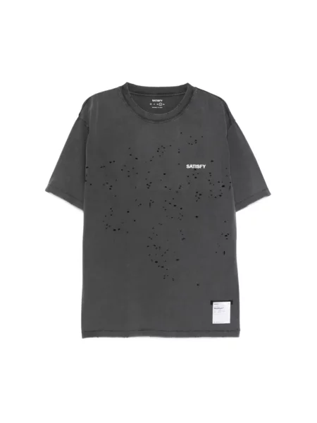 T-shirt Satisfy MothTech T-Shirt UNISEX Aged Black L czarna