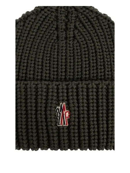Шапка Moncler Grenoble зелено