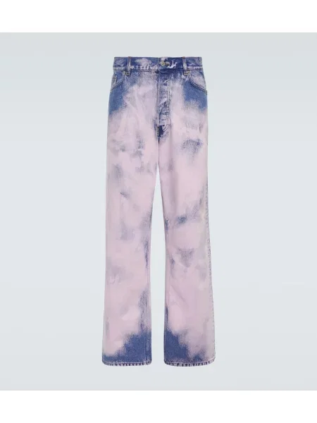 Ravne kavbojke Dries Van Noten roza