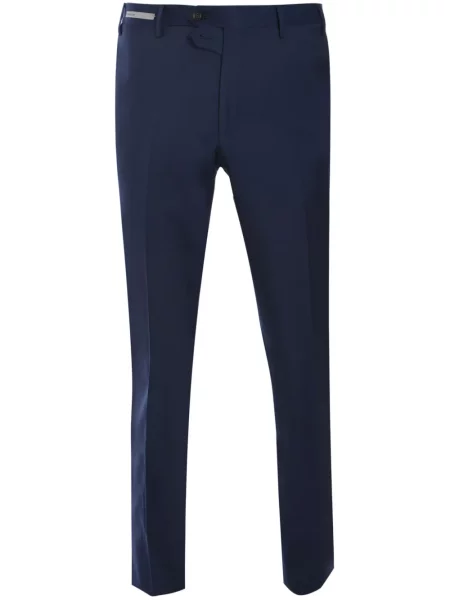 Pantaloni Corneliani de lână albastru