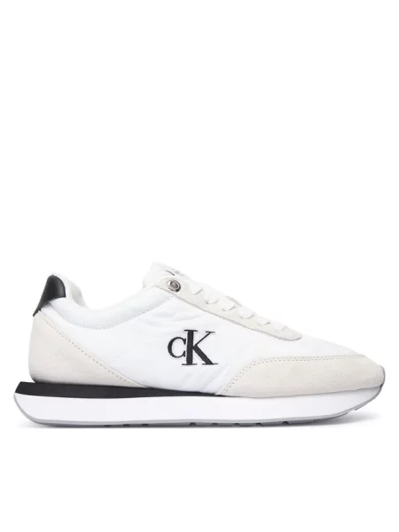Sneakersy Calvin Klein białe