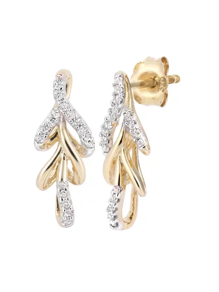DIAMANT LETERNEL Cercei Ohrringe aus Gelbgold mit Diamant auriu