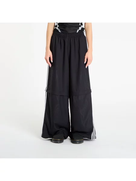 Спортен панталон adidas Originals Oversized Trackpants с апликация черно