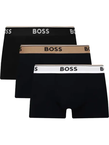 BOSS BLACK 3 db-os boxeralsó szett Power fekete
