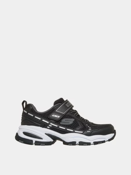 Дитячі Кросівки повсякденні Skechers VIGOR поліуретан/поліестер чорний