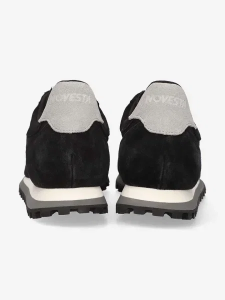 Sneakersy Novesta skórzane czarne