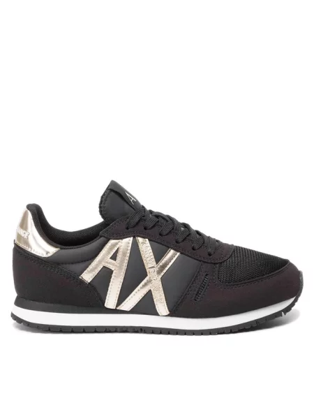 Sneakersy Armani Exchange czarne