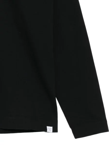 Lung tricou polo Norse Projects negru