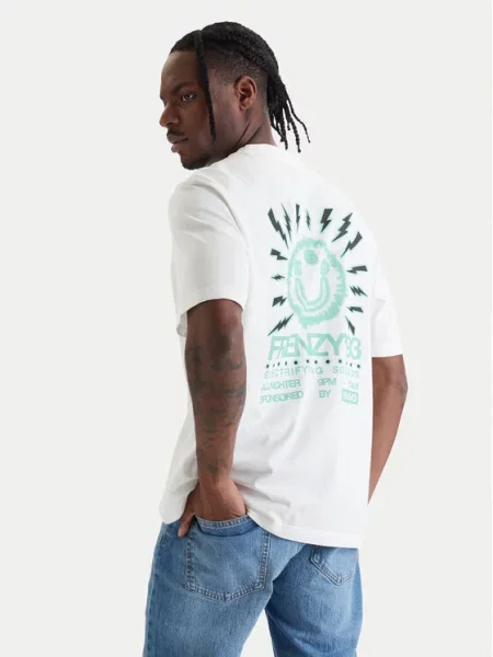 Hugo Blue t-shirt Nextralio biała
