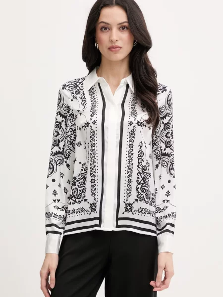 Morgan Bluză negru alb