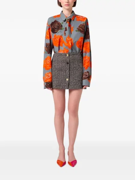 Fusta mini Msgm maro