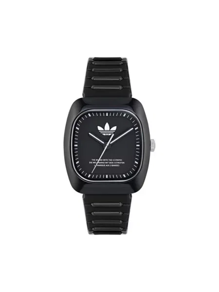 Retro stiliaus laikrodžiai Adidas juoda