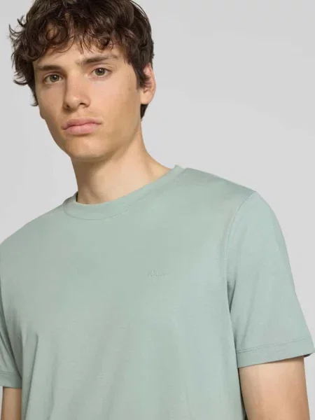T-shirt o kroju regular fit z czystej bawełny S.oliver Red Label