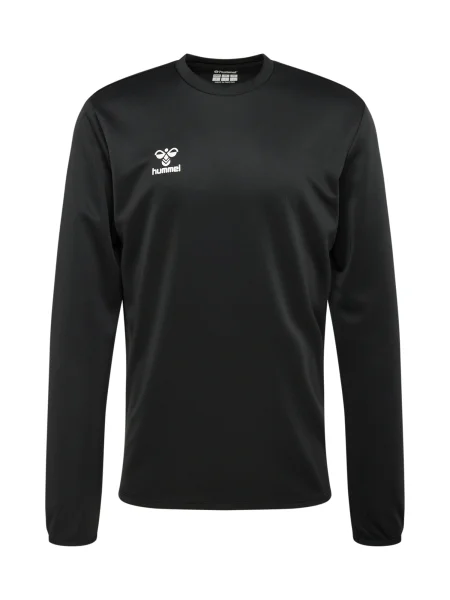 Hummel Sportovní mikina Essential černá bílá