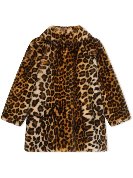 Dětské kožich Dolce & Gabbana hnědý