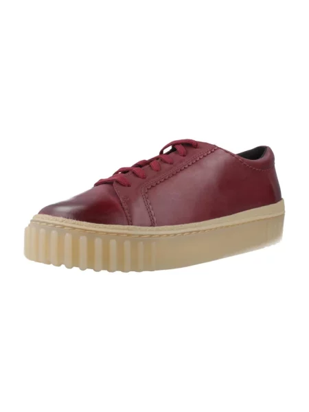 Sneakersy Clarks czerwone