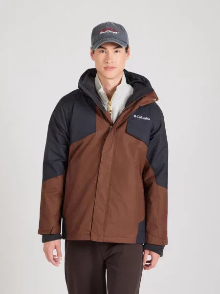COLUMBIA Outdoorová bunda BUGABOO III čokoládová čierna