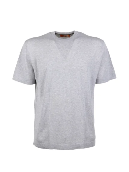 Tricou Cruna tricotate gri