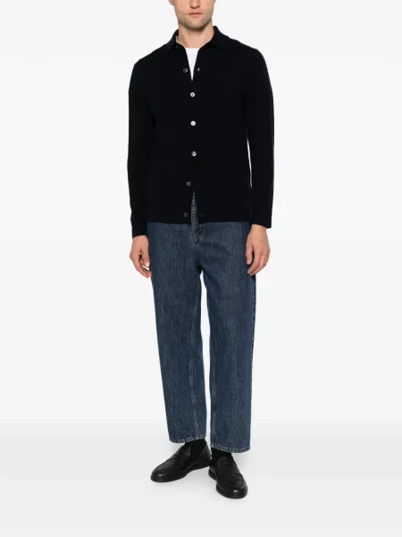 Gulerat tricou polo éphémère albastru