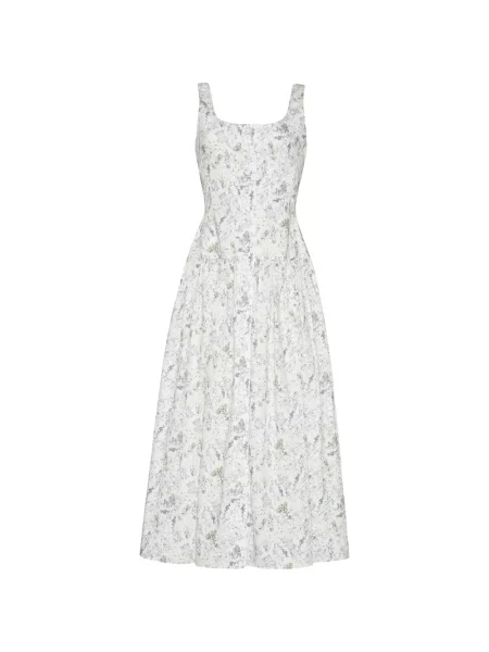 Rochie midi Adam Lippes alb