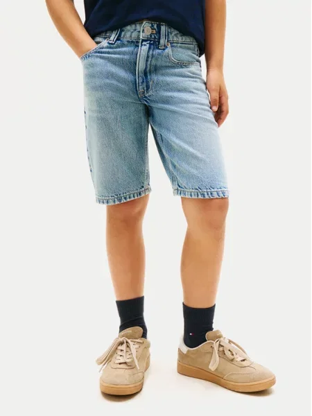 Tommy Hilfiger Farmer rövidnadrág Straight Leg kék